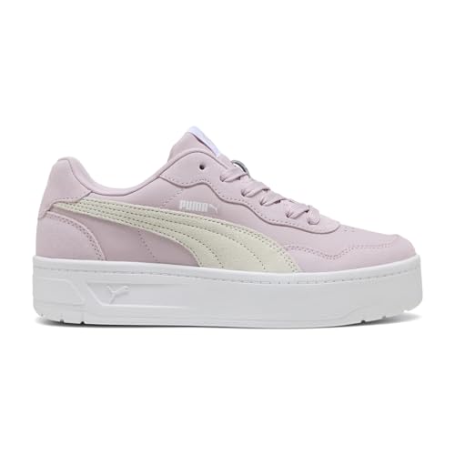 PUMA Womens Court Lally Skye Lace Up Sneakers Shoes Casual - Pink - Size 8.5 M