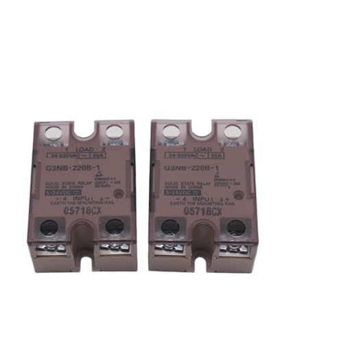 Relais statique G3NB-220B-1 DC5-24V pour remplacer les contacteurs bruyants en armoire