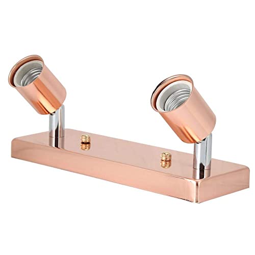 Portalampada E27 fai-da-te con base girevole