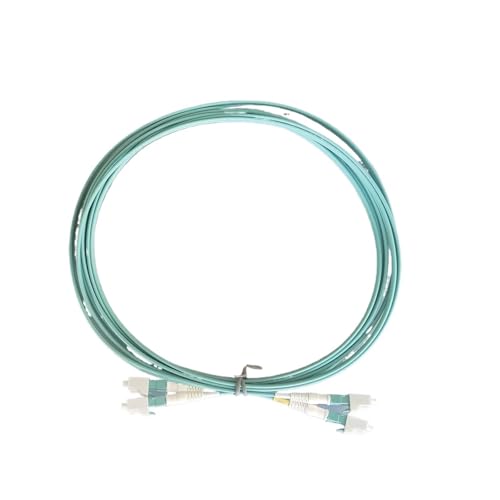 Cordon de raccordement fibre optique intérieur OM3 jarretière multimode LC-LC duplex 3m