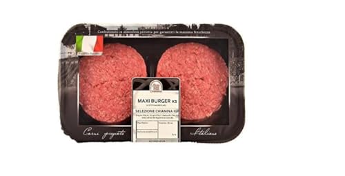 Consumo Immediato, Chianina Hamburger di Scottona, 2 x 150g