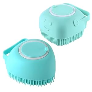 Dog Brush,Dog Brushes for Grooming,Dog Grooming Brush,Dog Comb,Dog Bath Brush,Puppy Brush,Undercoat Rake Dog,Dog Hair Brush,Dog Brush for Short Hair (Blue)