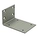 Solid Brass Jamb Bracket S.B Finish: Antique Nickel