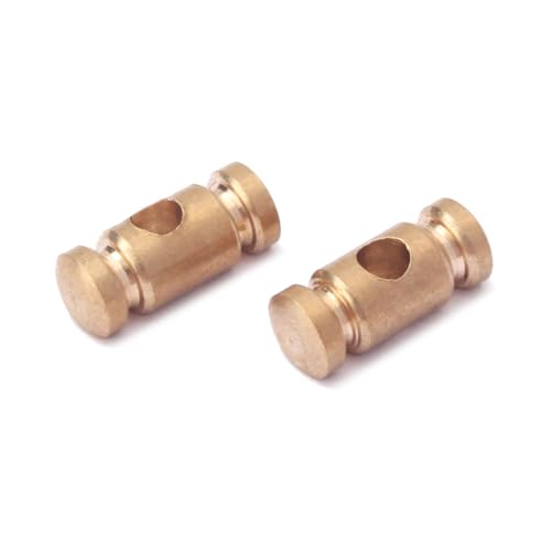 Wakauto Guitar String Guides 2 Pack Barrel String Guides Screws for Acoustic Guitar