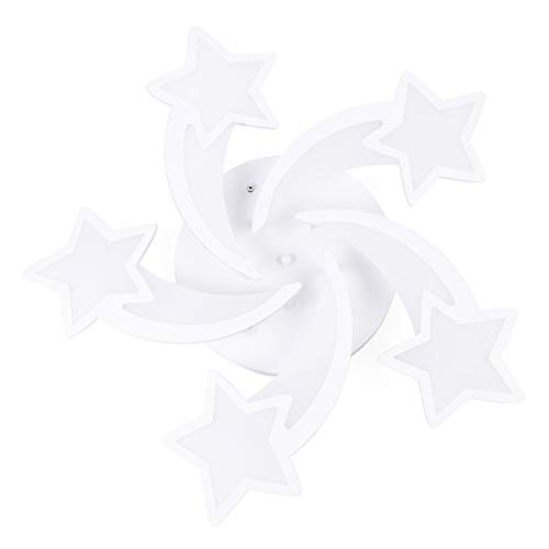 Plafonnier LED variable 42W avec télécommande, lampe moderne chic pour chambre de bébé