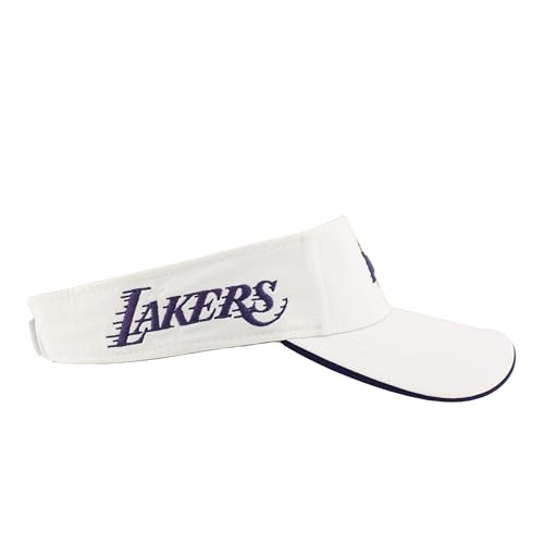 Image of ZHATS NBA Unisex-Adult NBA Officially Licensed Visor Impact White