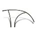 S.R.Smith ART-1004 Artisan Series Deck Mounted Single Stair Rail, Stainless Steel