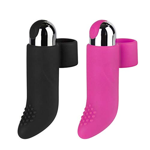 Rubsy 1 conjunto de mini vibradores Bullet Finger fêmea G - estimulador Spotvibrator Seis brinquedos