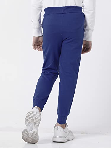 Image of KYDA Kids Unisex Kids Mid Rise 100% Cotton Track Pant - Regular Fit | Pack of 1