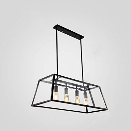 Lustre en fer forgé rétro à une tête style américain