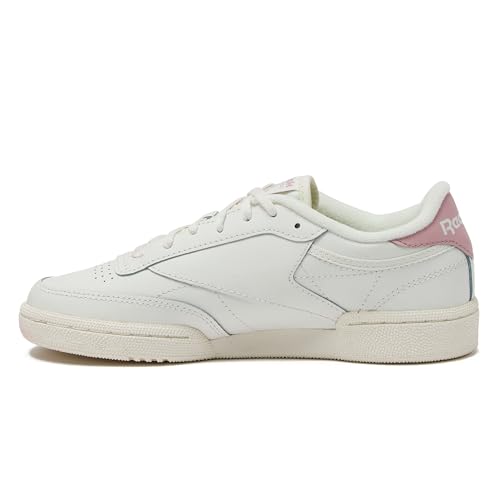 Image of Reebok Club C Girls and Boys Shoes for Kids, Toddler, Little Kid or Big Kid Sneakers, Chalk /Chalk /Smokey Rose, 11.5 Little Kid