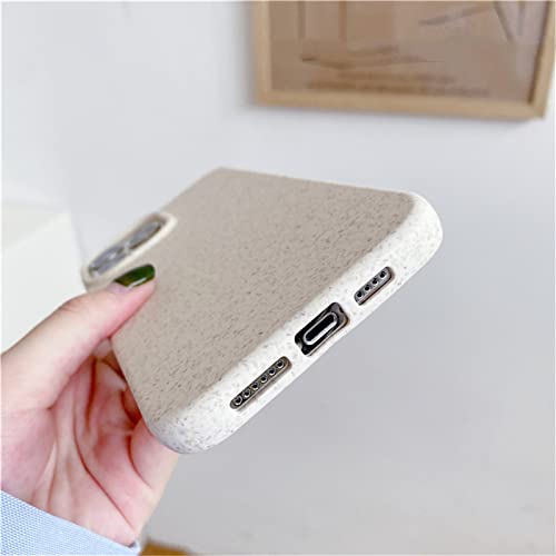 Coque en paille de blé pour iPhone - Finition mate anti-traces de doigts blanche - 6
