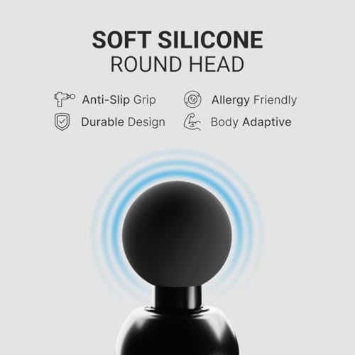 Image of Cult Volt Neo Gun massager Silicone Head, 4000mAh Battery, Pain Relief, Deep Tissue Full Body Gun Massager