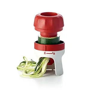Brand Handy Spiralizer - Turns Vegetables into Veggie Spaghetti - Easy to Use & Compact - Dishwasher Safe & BPA Free