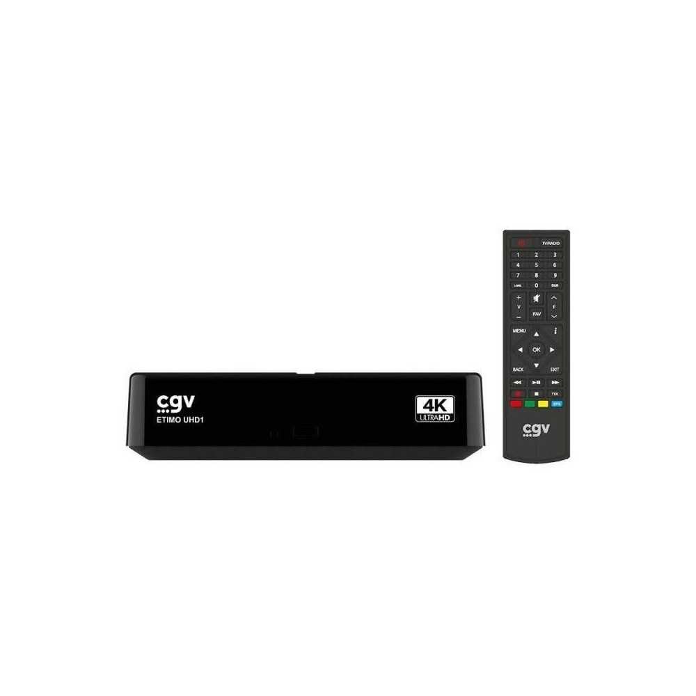 Décodeur ETIMO UHD1 Récepteur-enregistreur TNT UHD 4K - Fonction Enregistrement - USB - DVB-T2 - H.265 HEVC - Dolby AC4 et HDR10 | Fonction Enregistrement - USB - DVB-T2 - H.265 HEVC - Dolby AC4 et HDR10