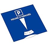 kinoco Lot de 1 Disque Bleu de Stationnement Horodateur Europeen Stationnement - Accessoir...
