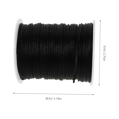 Finis les nœuds qui lâchent avec la corde polyester ciré SHINEOFI pour bijoux - 3