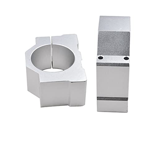 1PC Aluminium spindle 62mm-90mm, Engraving machine parts, shaft connectors, motor mount clamps, motor fixing brackets 62mm-90mm, industrial parts (74mm)
