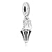 Produktbild Pandora 925 Silber DIY Schmuck Charmanhänger schwarz Regenschirm Charm Fit Armband Perlen Modeschmuck machen Accessoires für Frau