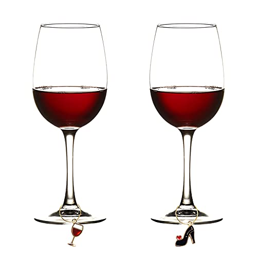 24 Pieces Wine Glass Charms Wine Glass Markers