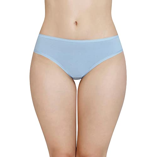 Image of Amante Solid Low Rise Cotton Bikini Panty Pack(Pack of 3)