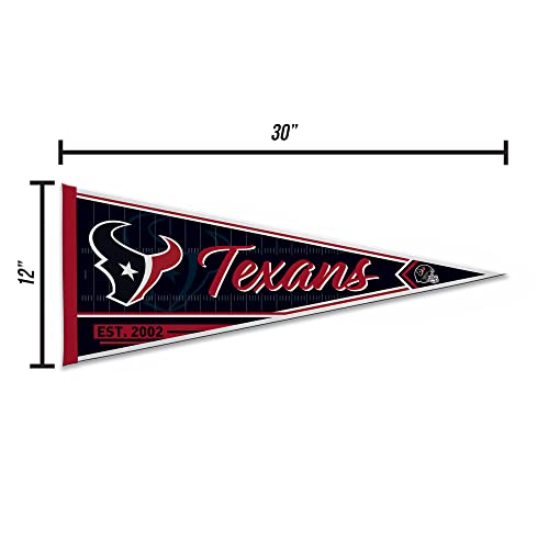 Image of Rico Industries NFL Football Classic 12 inch x 30 inch Felt Wall Decor Pennant - Great for Home /Bed Room /Man Cave Decor