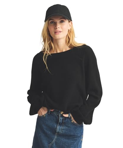 Image of NAADAM Women's Lightweight Reversible Cashmere Wide Neck Sweater
