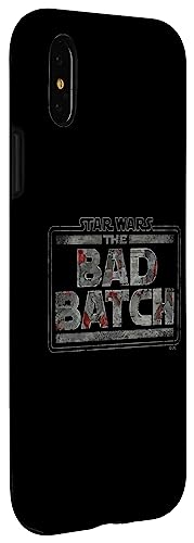 Coque iPhone X/XS Star Wars The Bad Batch en métal rayé - 3