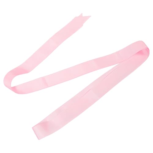 ibasenice Cinturón de Novia Elegante y Sencillo Lazo para Vestido de Boda, Cinturón Rosa de Tela Tejida para Damas de Honor en Ocasiones Formales