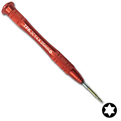 TPEKKA T4 Torx 6-pointed Precision Screwdriver,S2 Steel Head,Magnetic Tip, 360Â°Swivel Cap,for Speaker Computer Shimano reel Oakley TwoFace Sunglasses and Nokia N8 Battery Removal & Replacement