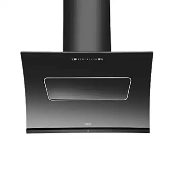 Hindware Essence 90 Cm 1350 m3/hr Auto Clean Chimney with Motion Sensor and Touch Control for easy operations (Inclined Chimney)