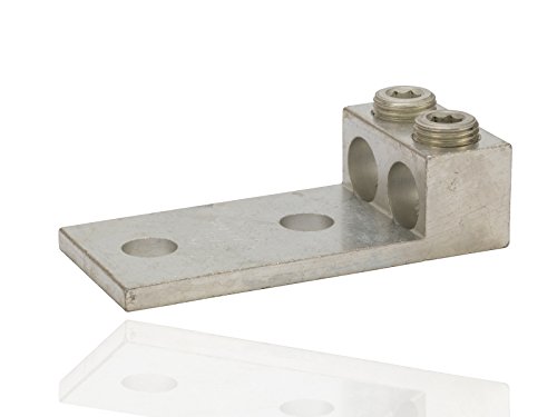 NSI 2-350L2 Dual Rated Mechanical Panelboard Lug, 350 MCM-6 AWG Wire Range, 1/2