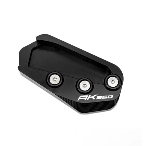 Béquille pied latérale extension pad AK550 plaque élargie anti-enfoncement pour sol meuble
