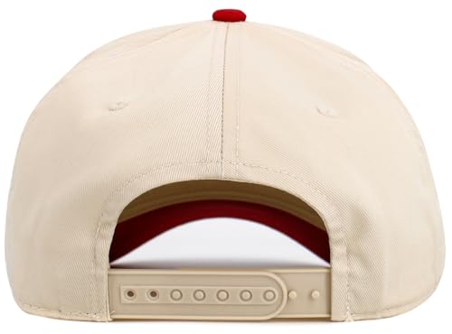 Image of KBETHOS Pro Style 5 Panel Rope Baseball Cap with Adjustable Snapback