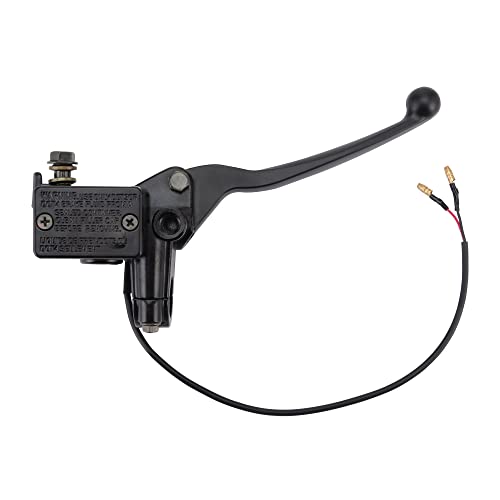 GOOFIT Freno De Mano Hidraulico Palanca Derecha Moto Delantero Universal Reemplazo Para 50cc 70cc 90cc 110cc 125cc 150cc 200cc 250cc Atv Quad Go Kart Pit Bike Ciclomotor Negro GOOFIT Freno De Mano Hidraulico Palanca Derecha Moto Delantero Universal Reemplazo Para 50cc 70cc 90cc 110cc 125cc 150cc 200cc 250cc Atv Quad Go Kart Pit Bike Ciclomotor Negro