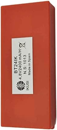 BALOLO(1*Charger+2*Battery) BT24IK 2400mAh 4.8V Ni-MH Rechargeable Battery with 24V CB70 Battery Car Charger, for Lifting Equipment Remote Control BT20K BT24IK BT27K Battery - 2