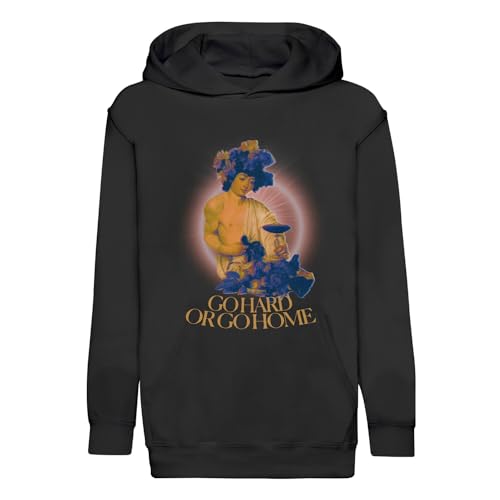 Sweat à capuche enfant Go Hard or Go Home, idée cadeau humour originale
