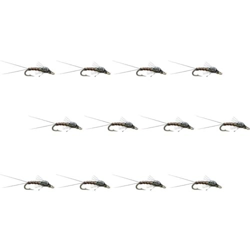 Montana Fly Company Juan's Slim Shady - 12-Pack, Olive, #20