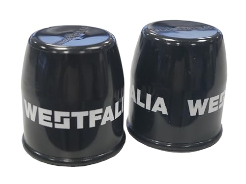 Westfalia Original Westfalia Kugelschutzkappen (2 Stück) für Anhängerkupplungen - Abdeckkappen für Kupplungen