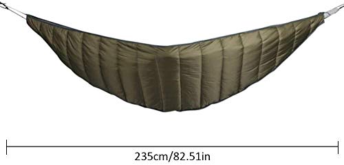 Gocher Camping Full Length Hammock Underquilt Ultralight Winter Warm Under Quilt Blanket Outdoor Cotton Hammock