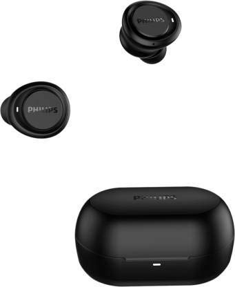 Image of (Refurbished) PHILIPS TAT1215 Bluetooth Truly Wireless In Ear Earbuds with Mic (Black)