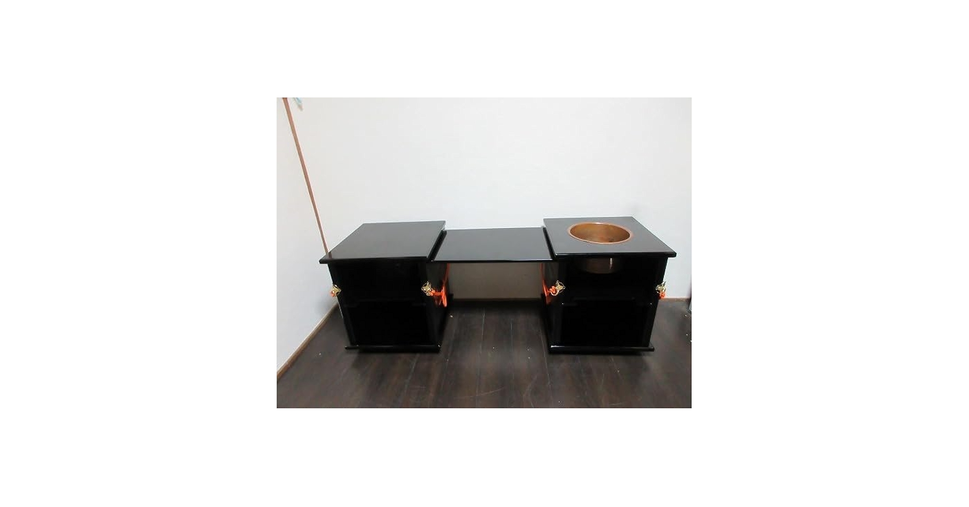 美品 茶道具 御園棚セット 立礼棚 丸炉 （おとし） 椅子2脚 淡々斎好写紙箱 31uAhij-PYL._AC_SY200_QL15_.jpg