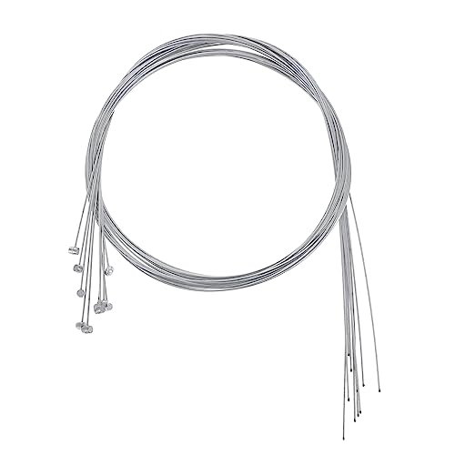 SUPVOX 10Pcs Brake Cable for Mountain and Road Bikes Compatible with Bicycle Types Durable Finish