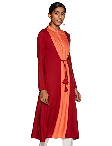 Image of Amazon Brand - Tavasya Women's Rayon Regular Kurti