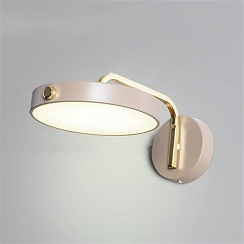Applique murale LED moderne haut de gamme ronde kaki style epure