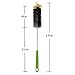 Bottle Brush, Bendable Long Handle Cleaner Brushes for Cleaning Neck Bottles, Baby Bottles, Water Bottles, Tumblers, Flask, Bird Feeder, Vase and Home Kitchen Sink Cleaning Brush