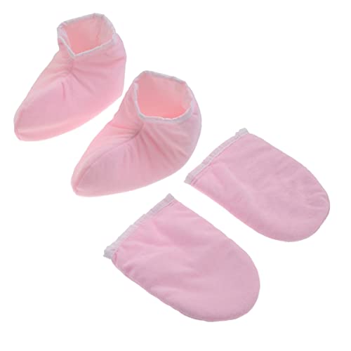 Protège-mains en paraffine x2 pour bain isolant de soin chaleur spa des mains