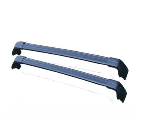Barras transversales de aluminio negro para equipaje superior de coche A6 Avant