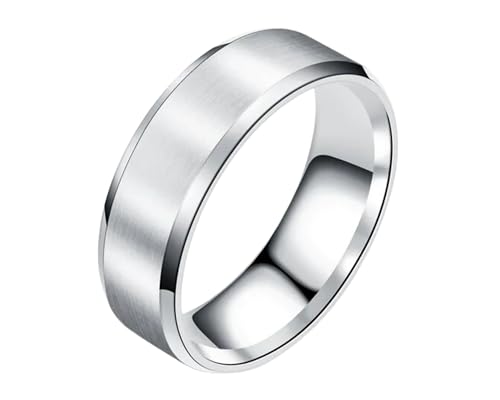Image of SALTY ALPHA Hand Finger Ring for Men & Boys | Stainless Steel | Stylish & Minimal | Birthday Gift | Aesthetic Jewellery | Accessories for Everyday Wear | Gift for Diwali, Christmas, Marriage, Birthday