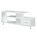 Convenience Concepts Seal II TV Stand, 60", White